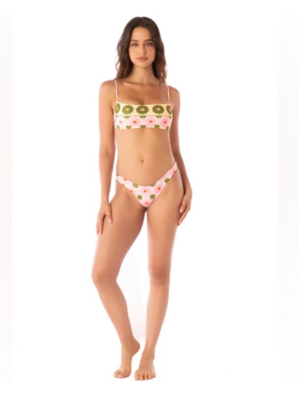 NWT Maaji Pastel Flourish Scape
Sporty Bralette Bikini Top - Picture 5 of 6